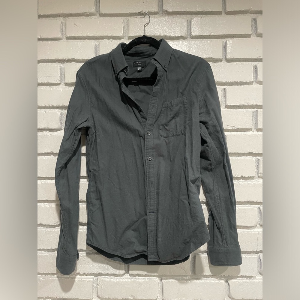 Club Monaco button down slim fit shirt